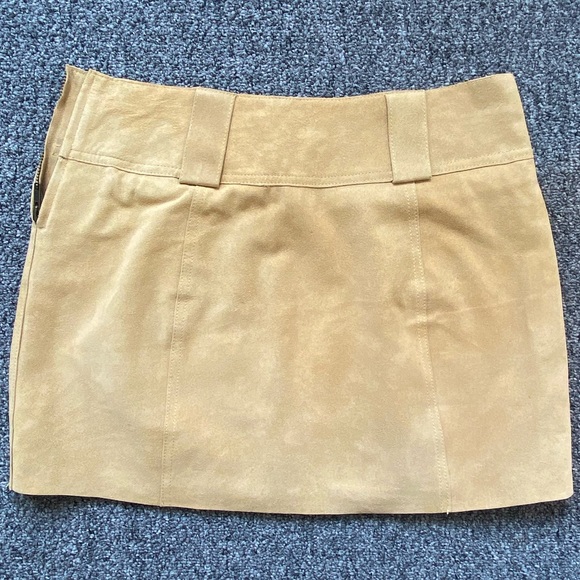 Free people suede skirt - Picture 1 of 2
